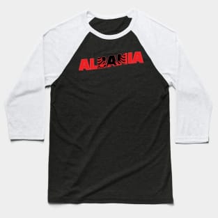 Albania Vintage style retro souvenir Baseball T-Shirt